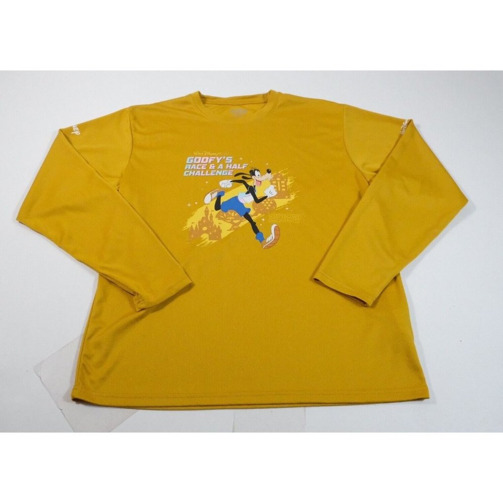 Run Disney WDW Goofy's Race And A Half Challenge 2022 Athletic Shirt Size M